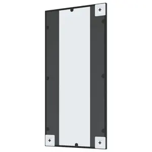 Mirl Rectangle Metal Wall Mirror 80cm H x 40cm W