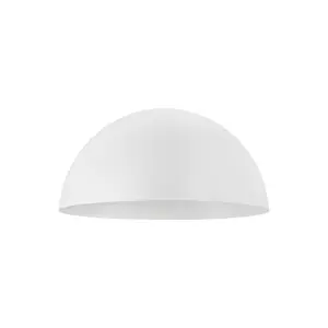 GoodHome Songor White Pendant Light shade (D)38cm