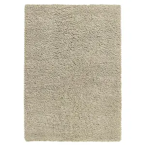 Union Oyster Textured Wool Rug by Rug Guru-200cm X 300cm