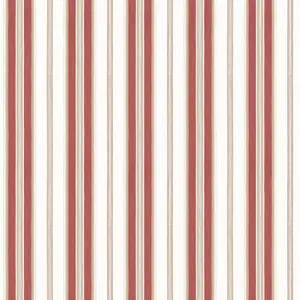 Galerie Stripes And Damask 2 Red Heritage Stripe Smooth Wallpaper