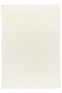 Origins Washable Faux Fur Ivory Rug 67CM x 200CM