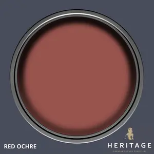 Dulux Trade Heritage Red Ochre Eggshell Wall paint, 750ml