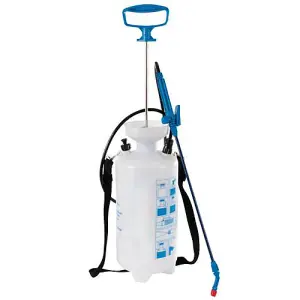 8 Litre Pressure Sprayer Pump Action Plant Feed Long Lance Adjustable Nozzle