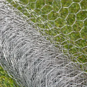 10m x 90cm x 25mm Galvanised Steel Chicken Garden Wire Netting or Fencing