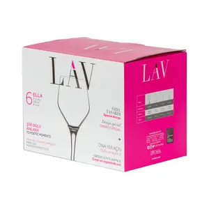 Ella 0.26ml Wine Glass Set (Set of 6)