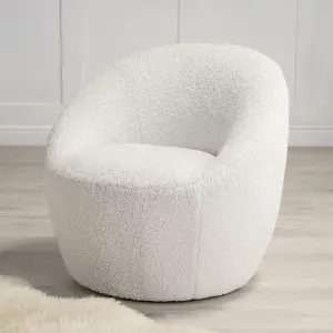 Cocoon Boucle Occasional Chair