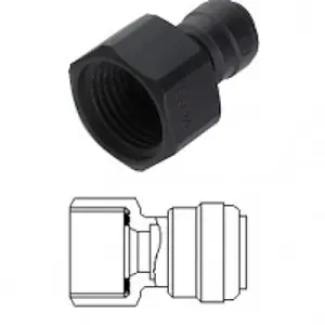 Female BSP Tap for Pushfit Adapter - 5/8" BSP x 10mm Pushfit - DMFit AFAB1008FM