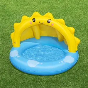 Bestway Sunny Days Shaded Smiling sunshine design Paddling pool (W) 0.97m x (L) 1.01m