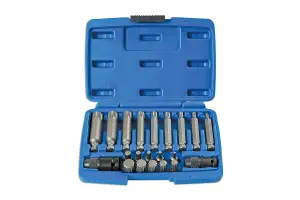 Laser Tools 7684 21pc Spline Impact Bit Set