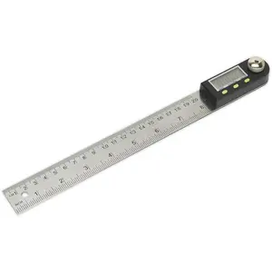 200mm Digital Angle Rule - Digital Display - Metric & Imperial - Angle Finder