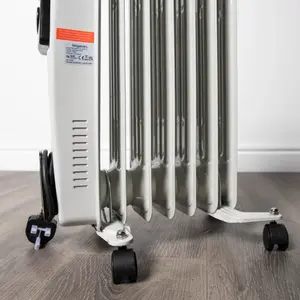 1500w 1.5kw 7 Fin Oil Filled Radiator or Heater with Thermostat