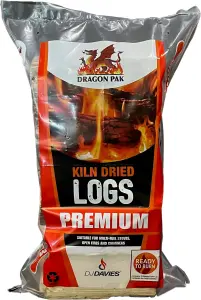 Firelite Premium Kiln Dried Logs Bag 18ltr x 84 Bags