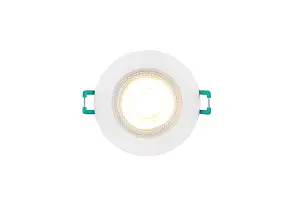 Sylvania SylSpot Warm White & Candlelight IP65 rated 5.5W Recessed LED Spotlight - 3 Pack