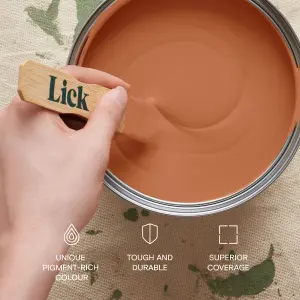 Lick Orange 04 Matt Emulsion paint, 2.5L