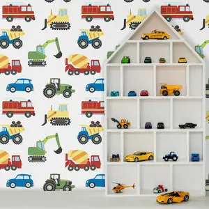 World of Wallpaper Trucks and Transport Wallpaper Multi (AF0002)