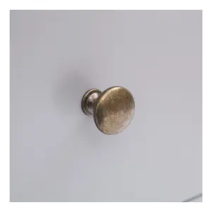 Mirano 5 Drawer Chest of Drawers Brass Knob