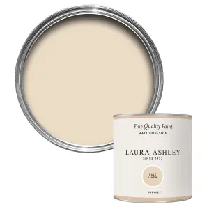 Laura Ashley Pale Linen Matt Emulsion paint, 100ml