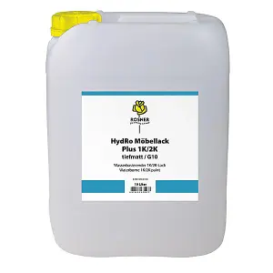 Rosner HydRo Deep Matt Varnish G10 - 10 Liters for Superior Finish