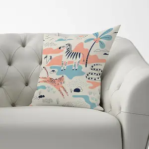 Wild Savannah Park Cushions 60cm x 60cm