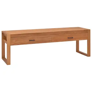 Berkfield TV Cabinet 140x40x45 cm Recycled Teak Wood