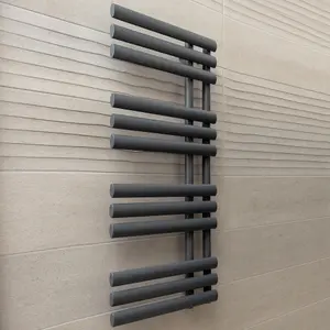 Ryder Grey Heated Towel Rail - 1130x500mm