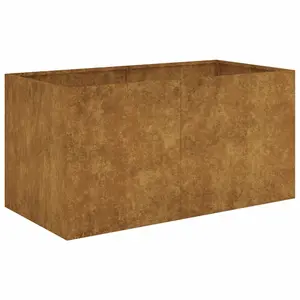 Berkfield Planter 80x40x40 cm Corten Steel