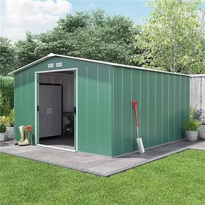 BillyOh Partner Apex Metal Shed - 10x12