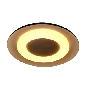 Luminosa Jara LED Flush Light 36W 2120Lm 3000K White+Black