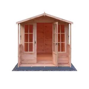 Shire Badminton & Verandah Summerhouse 7x12ft 12mm T&G