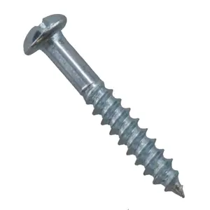 PH2 Dome Headed Phillips Wood Screws 4mm x 25mm Fastener Fixings 16pc