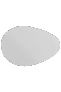 MirrorOutlet The Lapillus Frameless Pebble Wall Mirror 47" X 32" (120CM X 80CM)