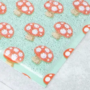 Toadstool Mushroom Doormat (70 x 40cm)