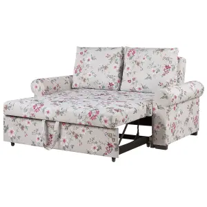 Beliani Retro Sofa Bed SILDA Multicolour