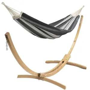 Amazonas Paradiso Family Hammock Wooden Set Silver