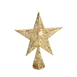 Stars Christmas Tree Topper Gold / 30cm H x 20cm W