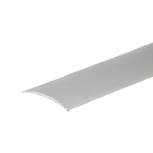 Anodised aluminium door floor bar edge trim threshold  930mm x 40mm a13 silver