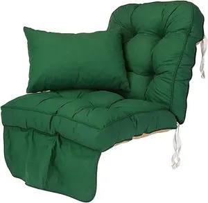 Alfresia Green Garden Swing Seat Cushion - Classic Style