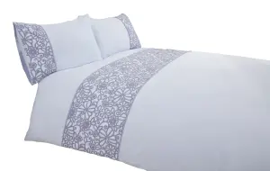 Butterfly Polycotton Duvet Set With Pillowcase