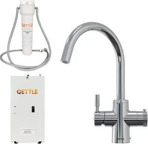 QETTLE 4-In-1 Instant Boiling Water Tap | True Boiling, Filtered Cold, Mains Hot & Cold