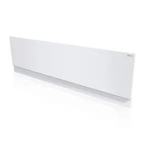 Aquarius Halite Waterproof Front Bath Panel White Gloss 1500mm