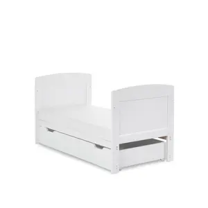 Grace Mini Cot Bed & Underdrawer White