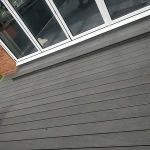 Composite Decking 148mm x 3.6m Grey PK5 (Clips Included)