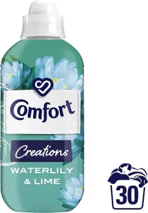 Comfort Fabric Conditioner  Waterlily & Lime 900ML Pack of 3