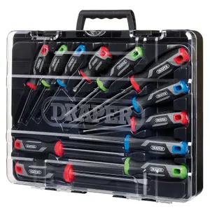 Draper Soft Grip Screwdriver Set (12 Piece) 13436