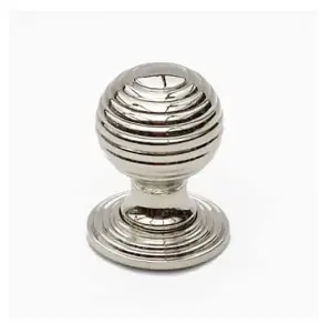 Castelion Nickel Regency Beehive Cupboard Knobs