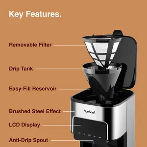 1.5L Filter Coffee Machine