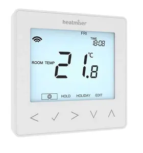 Heatmiser NeoStat V2 12V Programmable Thermostat V2 - Glacier White