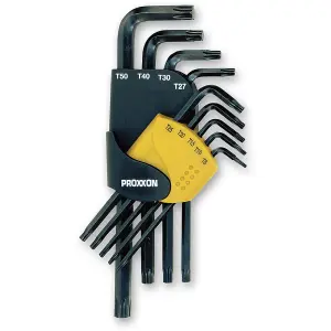 Proxxon - 9 Piece Torx Key Set.