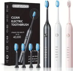 Smart Electric Toothbrush Adult Fully Automatic Cleaning Soft Bristles Toothbrush, Adult Men And Women Household Deep Cleaning Teeth Cleaner