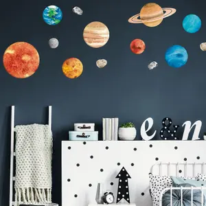 Solar System Wall Sticker Pack